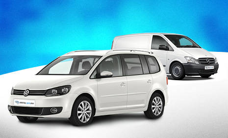Book in advance to save up to 40% on VAN Minivan car rental in Crete - Heraklion - Port